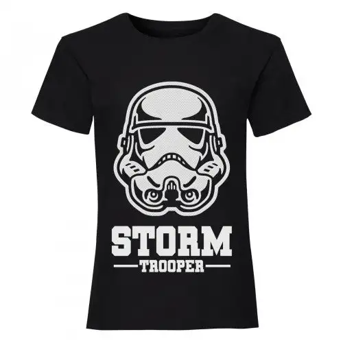 Star Wars Girls Stormtrooper Mask T-Shirt