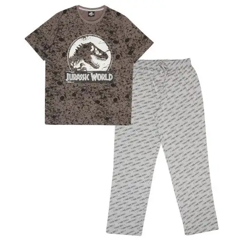 Jurassic World Mens Logo Pyjama Set
