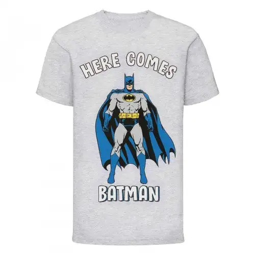 DC Comics Boys Here Comes Batman T-Shirt