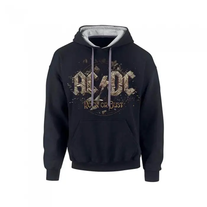 AC/DC Unisex Adult Rock Or Bust Hoodie