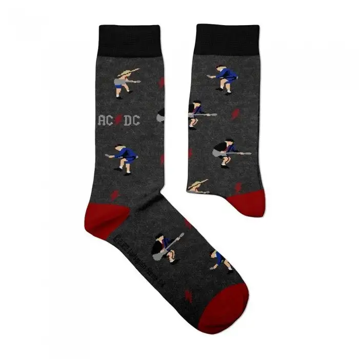 AC/DC Unisex Adult Angus Young Socks