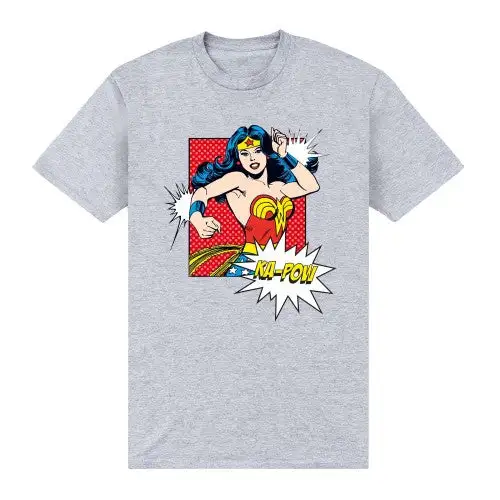 Wonder Woman Unisex Adult Ka-Pow T-Shirt