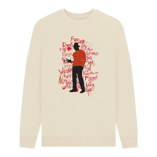 A Nightmare On Elm Street Unisex Adult Freddy Krueger Sweatshirt