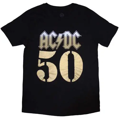 AC/DC Unisex Adult Bolt Array Cotton T-Shirt