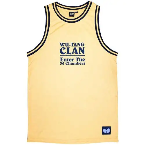 Wu-Tang Clan Unisex Adult Enter The 36 Chambers Back Print Tank Top