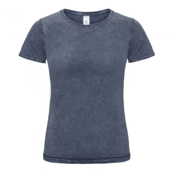 B&C Denim Womens/Ladies Editing Short Sleeve T-Shirt