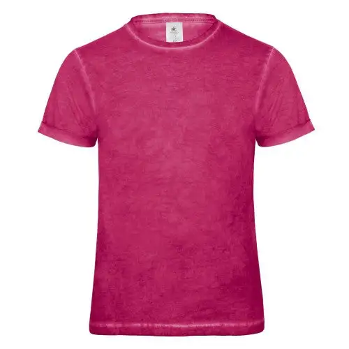 B&C Denim Mens Plug In Short Sleeve T-Shirt