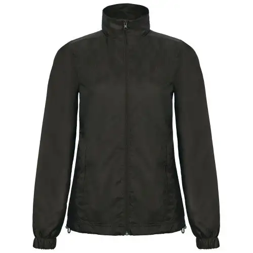 B&C Womens/Ladies ID.601 Hooded Showerproof Windbreaker Jacket