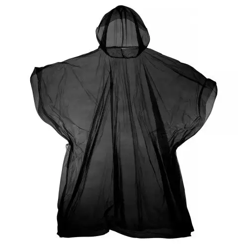 Hooded Plastic Reusable Poncho