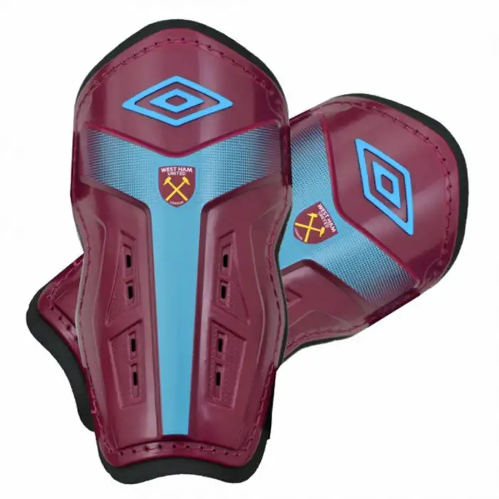 West Ham United FC Children/Junior Official Umbro Shinguards