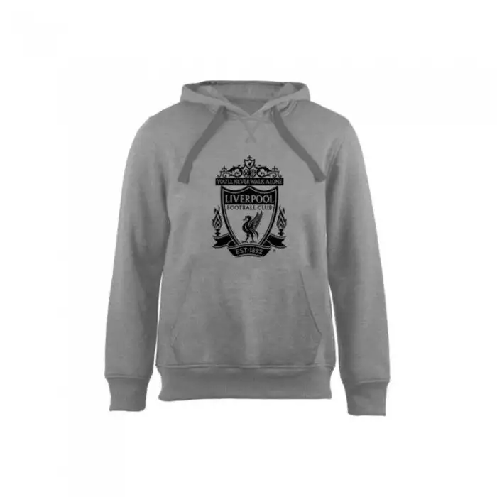 Liverpool FC Mens Crest Hoodie