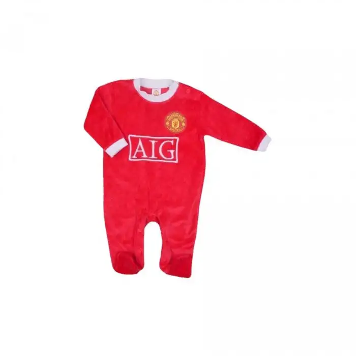 Manchester United FC Baby Crest Sleepsuit