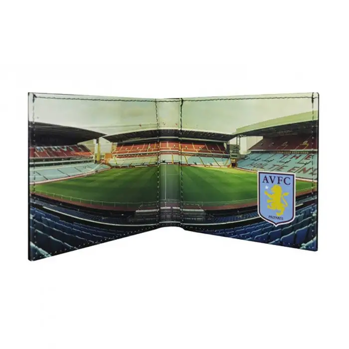Aston Villa FC Official Football Stadium Leather Wallet