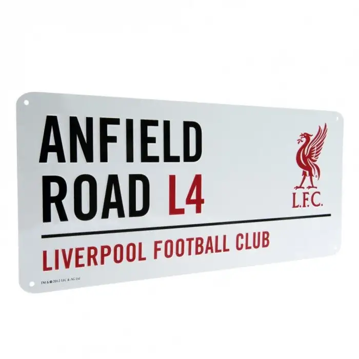 Liverpool FC Official Street Sign