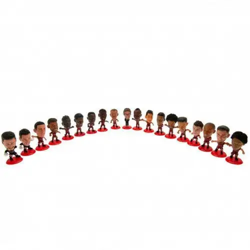 Liverpool FC Team Football Figurine Set (Pack of 19)