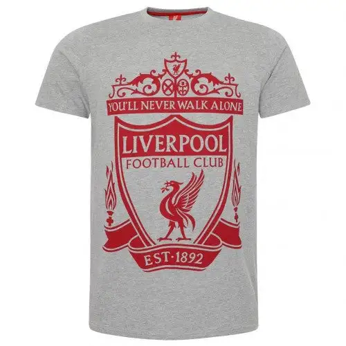 Liverpool FC Mens Crest T-Shirt