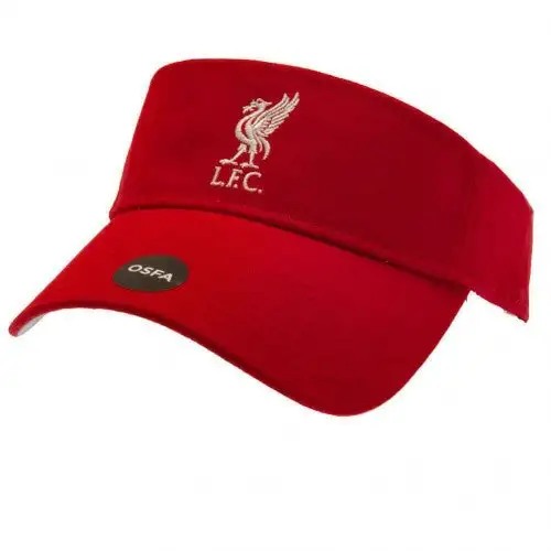 Liverpool FC Unisex Adult Crest Visor