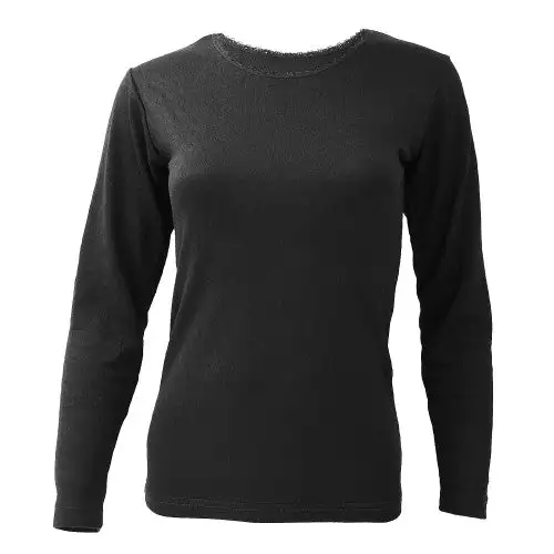 FLOSO Ladies/Womens Thermal Underwear Long Sleeve T-Shirt/Top (Standard Range)