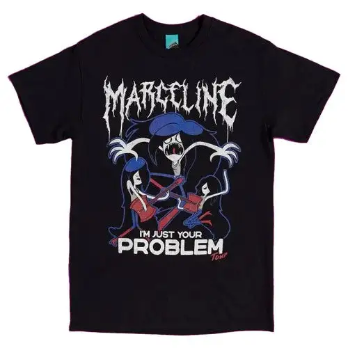 Adventure Time Unisex Adult Just Your Problem Tour Marceline T-Shirt