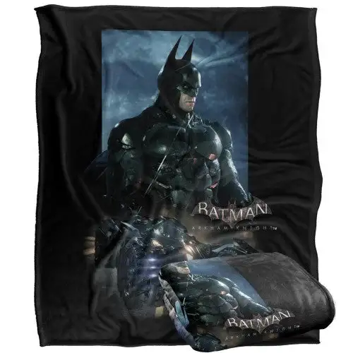 Batman Arkham Knight Batcycle Blanket