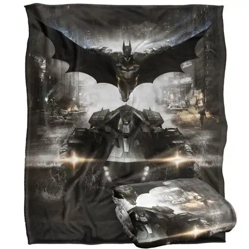 Batman Arkham Knight Batmobile Blanket