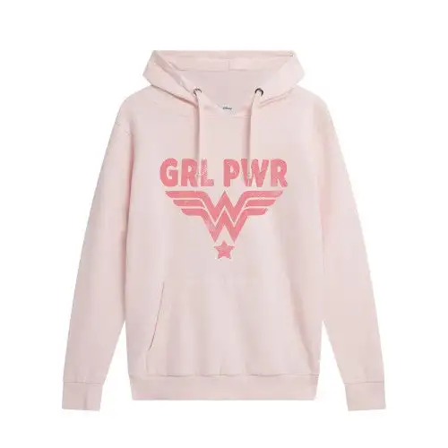 Wonder Woman Womens/Ladies Girl Power Hoodie