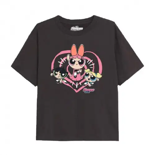 The Powerpuff Girls Girls Heart T-Shirt