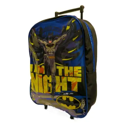 Batman Childrens/Kids I Am The Night Folding Trolley Bag
