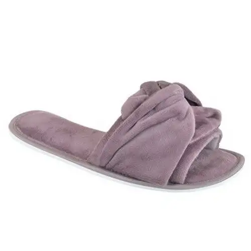 Slumberzzz Womens/Ladies Knotted Strap Slipper