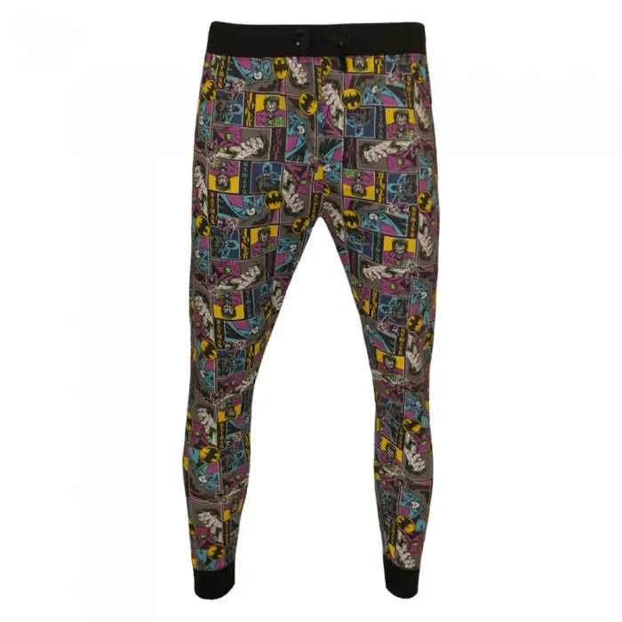 Batman Mens Comic Print Lounge Pants