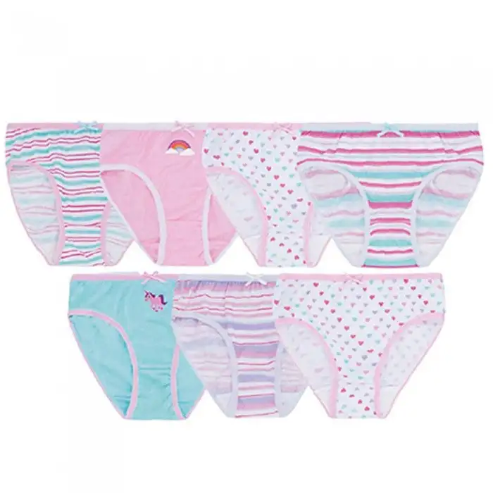 Tom Franks Girls Briefs (Pack Of 7)