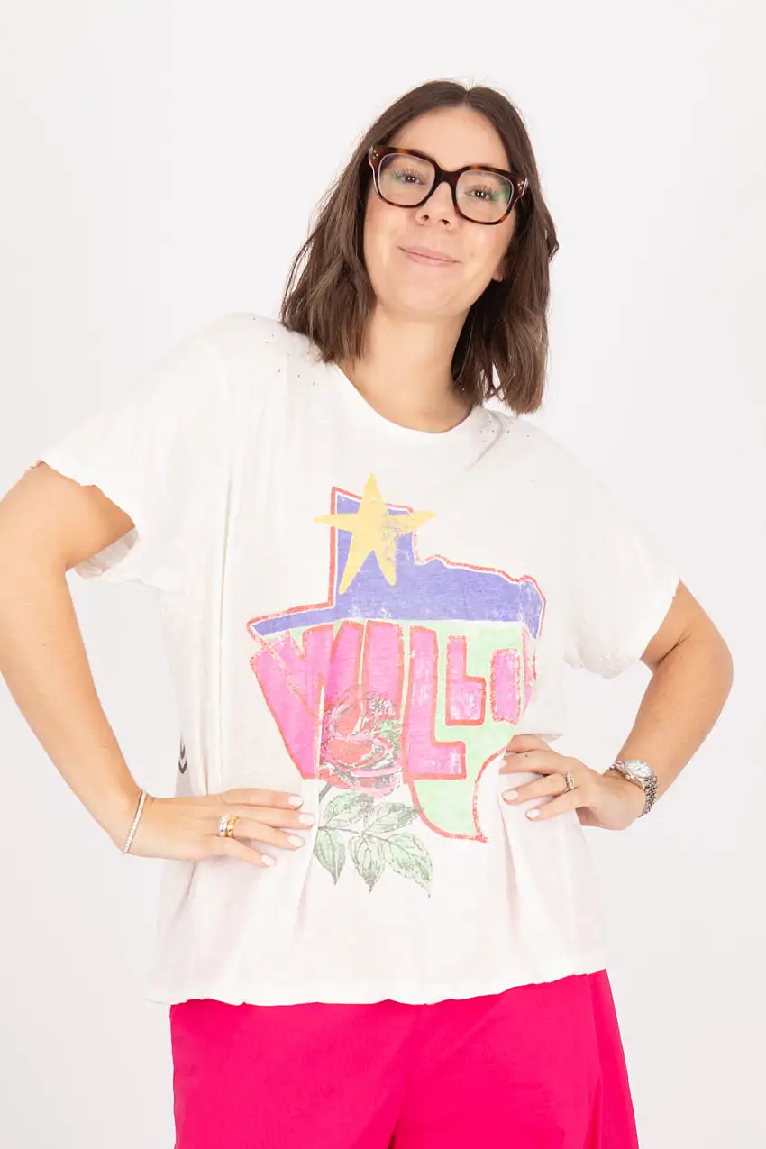 Magnolia Pearl Blue Eyes Willie Nelson T