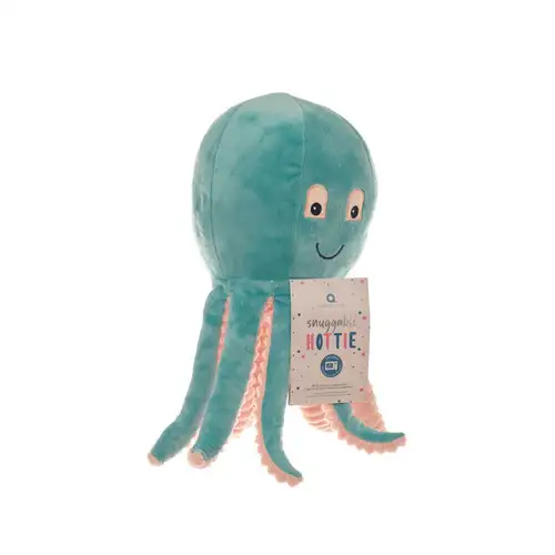 Octopus Snuggable Hottie Heatable Toy