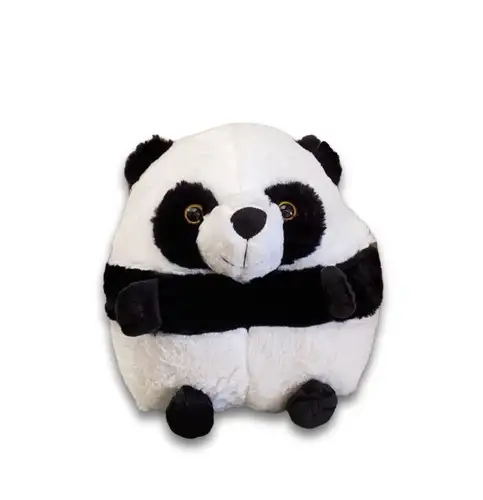 Panda Fluffy Faux Fur Giant Hand Warmer