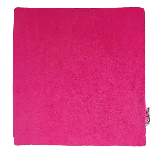 Plain Pink Fleece Square Lavender Wheat Pad