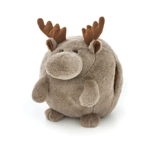 Reindeer Fluffy Faux Fur Giant Hand Warmer