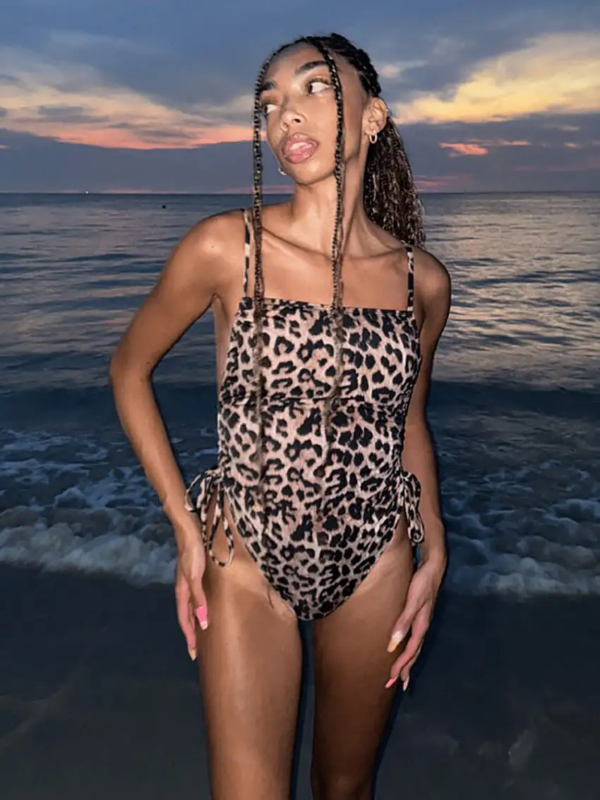 Bondi Swimsuit - Leopard