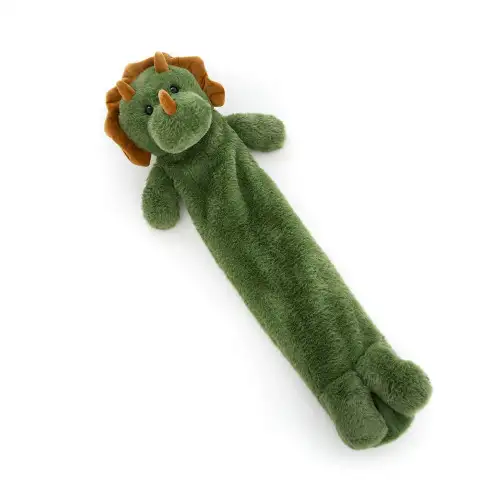 Triceratops Novelty Long Hot Water Bottle