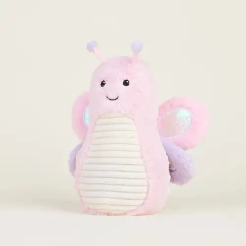 Cozy Plush Butterfly Microwavable Toy