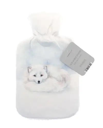 Winter Fox Sherpa Back Fleece 2L Hot Water Bottle